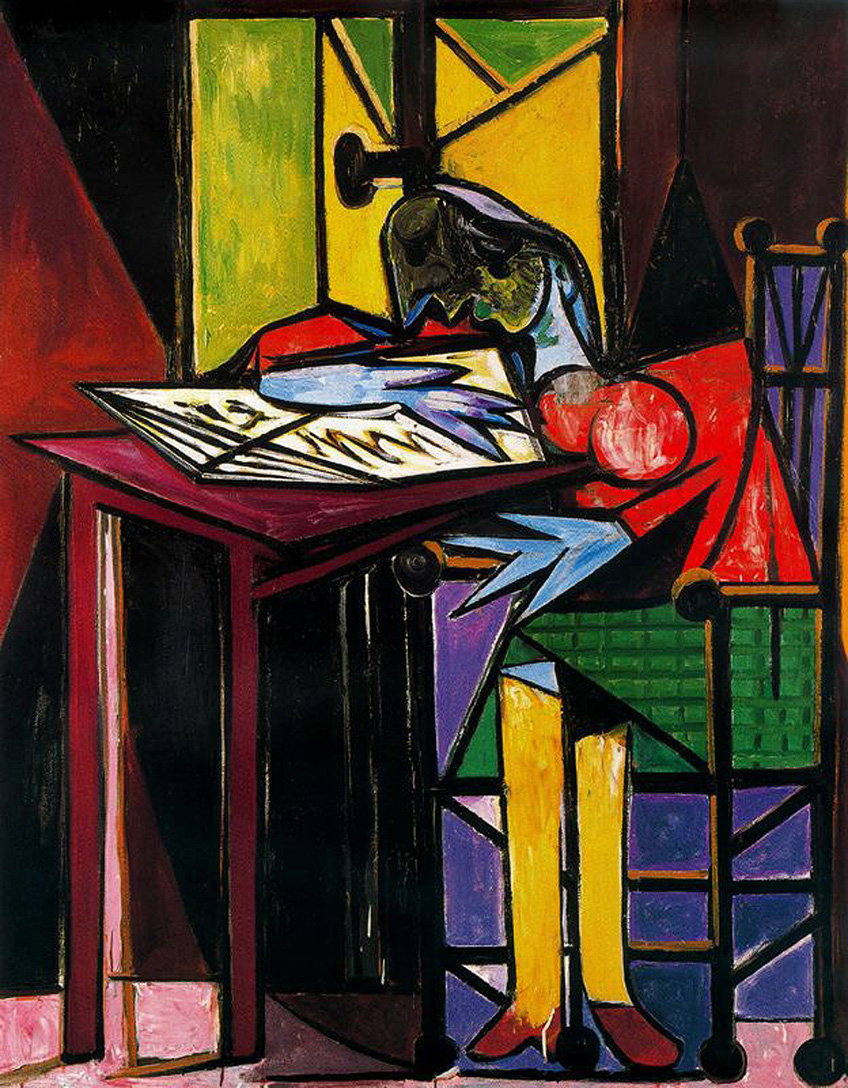 Picasso Woman reading 1935